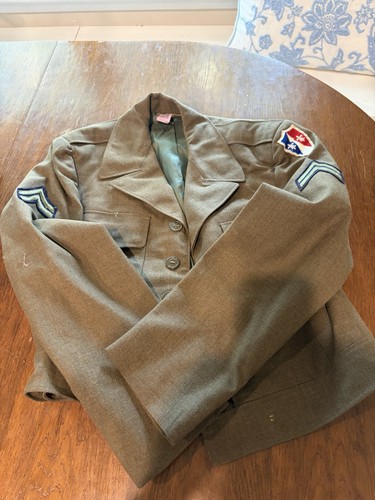 Vintage army class dress - us, a