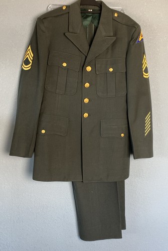 Vintage army class dress - us, a