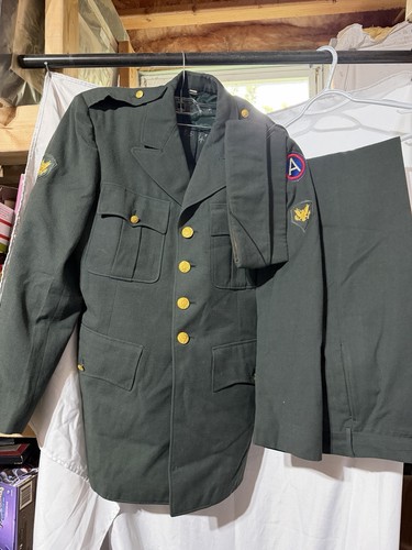 Vtg 1950s army class a - army,